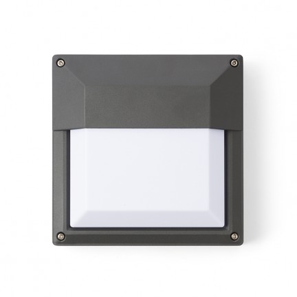 RENDL luminaria de exterior DELTA 215 de pared gris antracita 230V LED E27 15W IP54 R12566 1