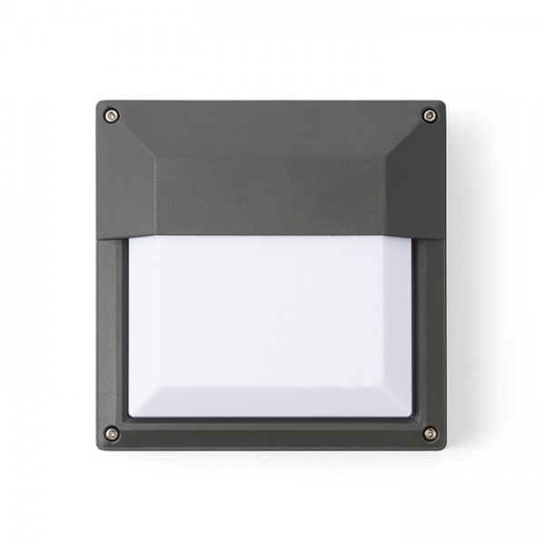 RENDL outdoor lamp DELTA 215 wall anthracite grey 230V E27 18W IP54 R12566 1