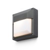 RENDL outdoor lamp DELTA 215 wall anthracite grey 230V LED E27 15W IP54 R12566 2