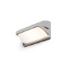 RENDL buiten lamp MORA wandlamp zilvergrijs 230V LED E27 15W IP54 R12571 3