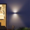 RENDL luminaria de exterior TORINO de pared blanco 230V LED 2x5W IP54 3000K R12573 6