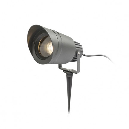 RENDL outdoor lamp CORDOBA on spike anthracite grey 230V GU10 35W IP54 3000K R12579 1