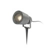 RENDL outdoor lamp CORDOBA on spike anthracite grey 230V GU10 35W IP54 R12579 2