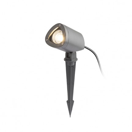 RENDL outdoor lamp COSMO on spike anthracite grey 230V LED 10W 24° IP65 3000K R12580 1