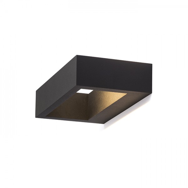 RENDL lampa de perete NEMAN de perete negru 230V LED 10W 3000K R12595 1
