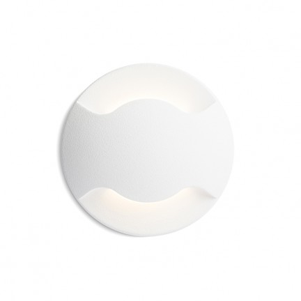 RENDL Aussenleuchte KICK II Einbauleuchte weiß 230V LED 3W IP54 3000K R12616 1
