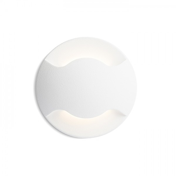 RENDL outdoor lamp KICK II recessed white 230V LED 3W IP54 3000K R12616 1
