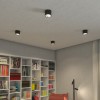 RENDL surface mounted lamp KELLY LED DIMM ceiling black 230V LED 15W 45° 3000K R12634 2