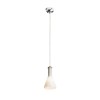 RENDL hanglamp PULIRE CON hanglamp opaalglas/hout/chroom 230V LED E14 6W R12663 2