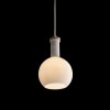RENDL hanglamp PULIRE RD hanglamp opaalglas/hout/chroom 230V LED E14 6W R12664 5