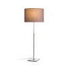 RENDL lampe de table EDIKA table brun nickel mat 230V LED E27 15W R12665 7