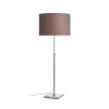RENDL lampe de table EDIKA table brun nickel mat 230V LED E27 15W R12665 6