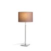 RENDL table lamp EDIKA table brown matt nickel 230V LED E27 15W R12665 3