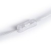 RENDL Tischlampe EDIKA Tischleuchte braun Mattnickel 230V LED E27 15W R12665 5