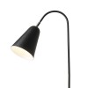 RENDL lámpara de mesa GARBO de mesa negro cromo 230V LED E27 15W R12675 7