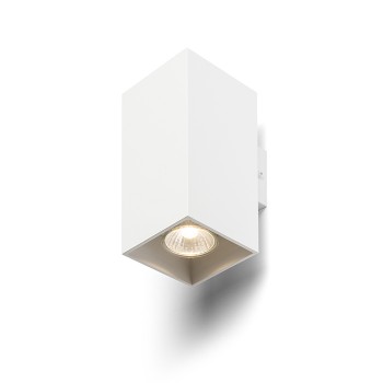 RENDL nástěnná lampa AGATE II nástěnná matná bílá 230V GU10 2x35W R12677 2