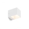 RENDL Zidna svjetiljka ESSEX zidna mat bijela 230V LED G9 5W R12679 1