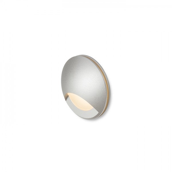 RENDL Vanjska svjetiljka CLUB IND ugradna srebrno siva 230V LED 3W IP54 3000K R12686 1