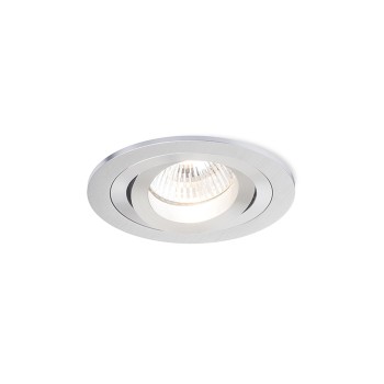 RENDL recessed light PASADENA GU10 R recessed brushed aluminum 230V GU10 50W R12708 6