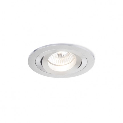 RENDL luminaire encastré PASADENA GU10 R encastrable aluminium brossé 230V LED GU10 7W R12708 1