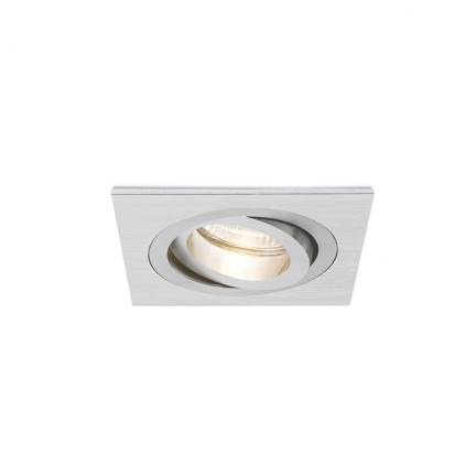 RENDL luminaire encastré PASADENA GU10 SQ I encastrable aluminium brossé 230V LED GU10 7W R12709 1