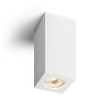 RENDL Outlet JACK SQ S 17 plafondlamp gips 230V LED GU10 5W R12751 1