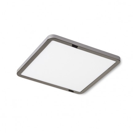 RENDL luminaire encastré HUE SQ 17 encastrable chrome noir 230V LED 18W 3000K R12781 1