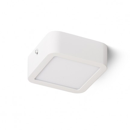 RENDL surface mounted lamp HUE SQ 9 ceiling white 230V LED 6W 3000K R12805 1
