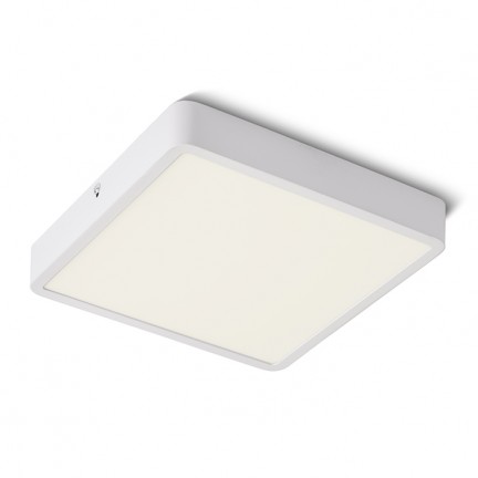 RENDL pinta-asennettu valaisin HUE SQ 22 katto valkoinen 230V LED 24W 3000K R12815 1