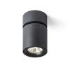 RENDL overflademonteret lampe CONDU loft sort 230V LED 20W 24° 3000K R12840 2
