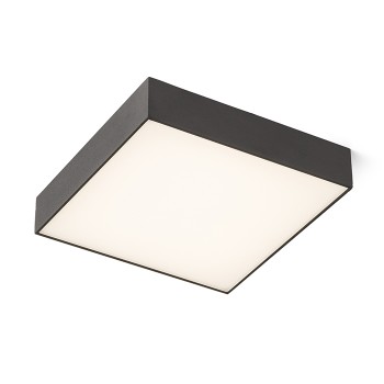 RENDL surface mounted lamp LARISA SQ 30 ceiling black 230V LED 30W 3000K R12851 2