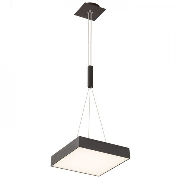 RENDL Outlet lampade LARISA SQ 30 a sospensione nero 230V LED 30W 3000K R12853 1