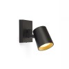 RENDL spot lámpa KENNY I felületre szerelhető fekete/aranysárga 230V GU10 35W R12914 2