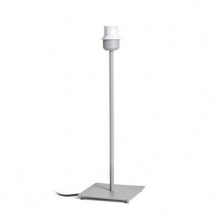 RENDL Abat-jour et accessoires pour lampes CORTINA base de table gris 230V E27 28W R12927 1
