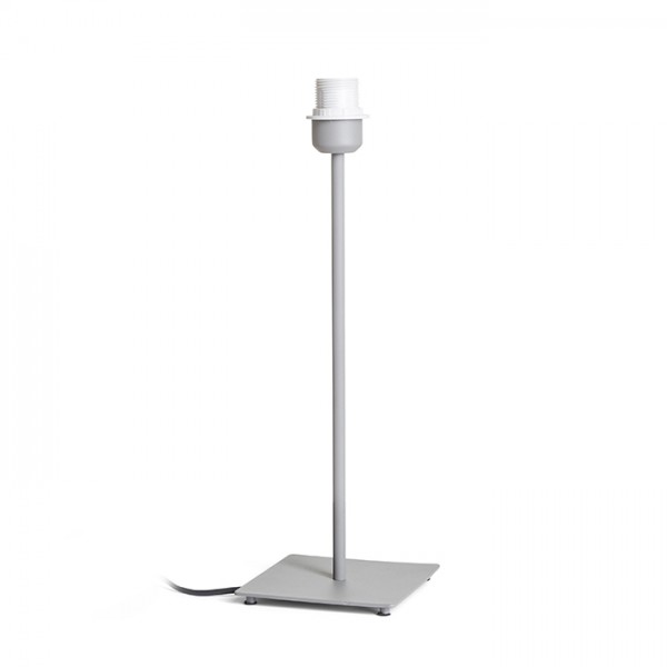 RENDL Abat-jour et accessoires pour lampes CORTINA base de table gris 230V LED E27 15W R12927 1