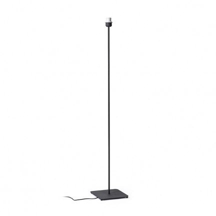 RENDL lampenkappen CORTINA voetstuk voor staande lamp zwart 230V LED E27 15W R12930 1