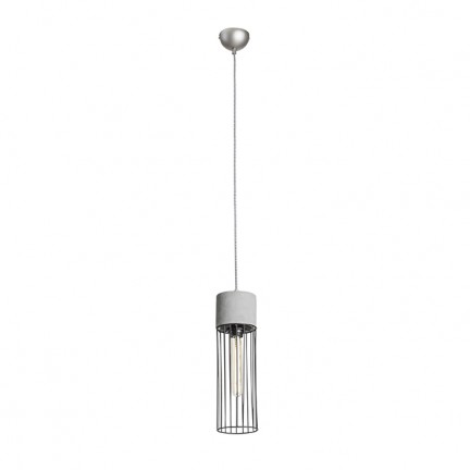 RENDL pendant lamp BURTON pendant concrete 230V LED E27 11W R12931 1