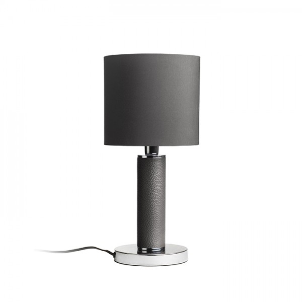 Arty Table Lamp Rendl Light Studio, White Table Lamp With Black Shade