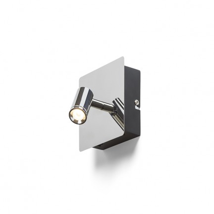 RENDL Spotlight TIARA wandlamp Chroom 230V LED 2x3W 25° 3000K R12957 1