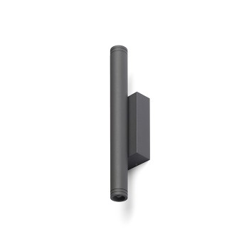 RENDL outdoor lamp ZANE wall anthracite grey 230V LED 2x3W 60° IP54 3000K R12959 2