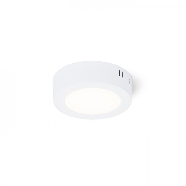 RENDL felületre szerelhető lámpatest SOCORRO R 120 felületre szerelhető fehér 230V LED 6W 3000K R12971 1