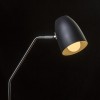 RENDL lámpara de pie PRAGMA en pie negro cromo 230V LED E27 11W R12989 2