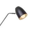 RENDL lámpara de pie PRAGMA en pie negro cromo 230V LED E27 11W R12989 6