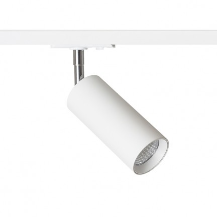 RENDL 1-fase stroomrailsysteem MAVRO voor 1f. stroomrail wit 230V LED 12W 38° 3000K R12993 1