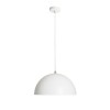 RENDL lámpara colgante CARISSIMA 40 colgante blanco mate/gris plata 230V LED E27 15W R13048 5