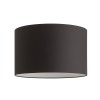 RENDL lampenkappen RON 55/30 lampenkap Polykatoen zwart/Witte PVC max. 23W R13051 1