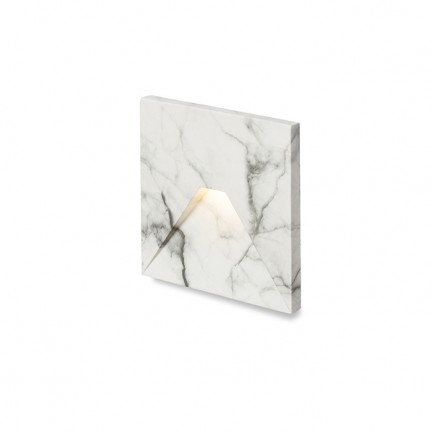 RENDL CRISPI encastrable décor de marbre blanc 230V LED 3W 3000K R13093 1