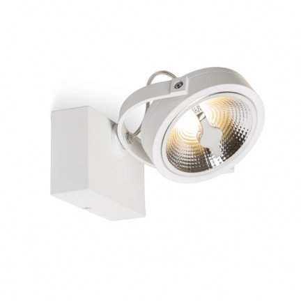 RENDL spotlight KELLY LED I DIMM væg hvid 230V LED 12W 24° 3000K R13104 1