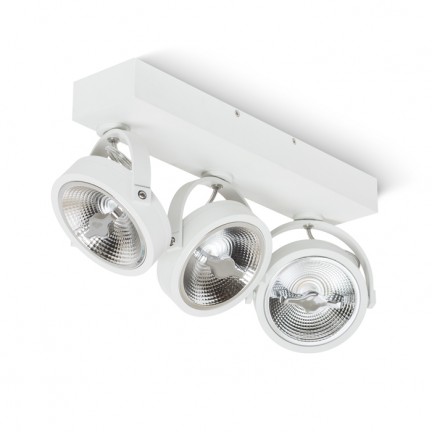 RENDL Spotleuchte KELLY LED III DIMM Wandleuchte weiß 230V LED 3x12W 24° 3000K R13108 1