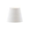 RENDL Abat-jour et accessoires pour lampes NIZZA 18/15 abat-jour Polycoton blanc/PVC blanc max. 28W R13113 3
